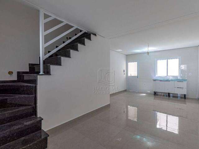 Sobrado com 3 dormitórios, 122 m² - venda por R$ 600.000,00 ou aluguel por R$ 3.394,00/mês - Vila Homero Thon - Santo André/SP
