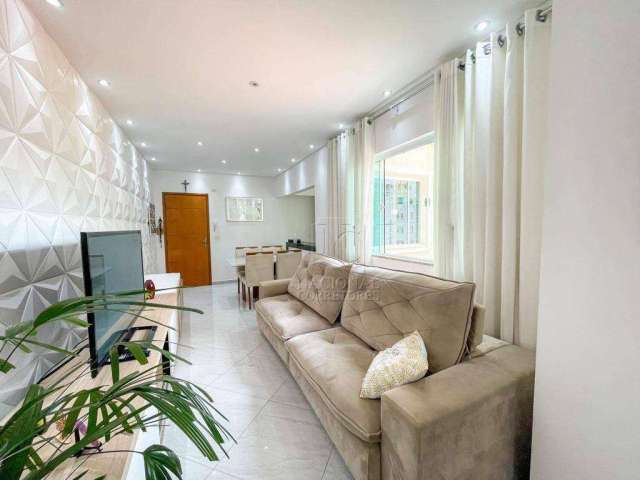 Cobertura com 2 dormitórios à venda, 116 m² por R$ 500.000,00 - Vila Camilópolis - Santo André/SP
