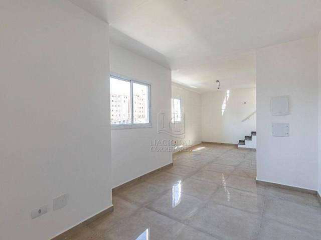 Cobertura com 2 dormitórios à venda, 102 m² por R$ 410.000,00 - Vila Eldízia - Santo André/SP