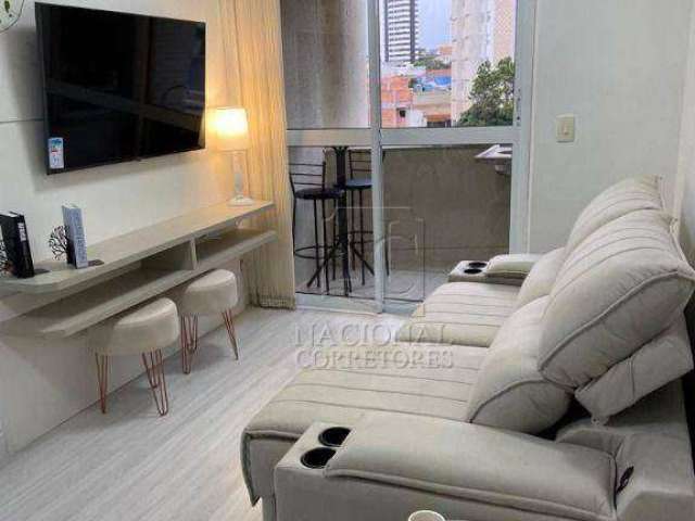 Apartamento com 3 dormitórios à venda, 77 m² por R$ 638.000,00 - Centro - Santo André/SP