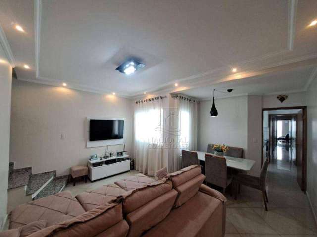 Cobertura com 3 dormitórios à venda, 168 m² por R$ 690.000,00 - Santa Maria - Santo André/SP