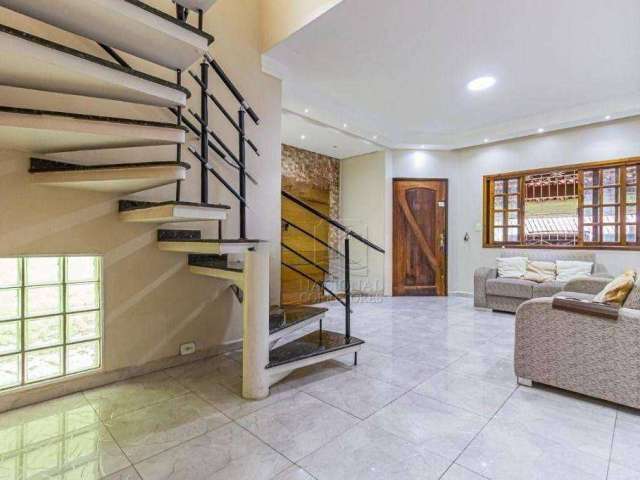 Sobrado com 3 dormitórios, 211 m² - venda por R$ 870.000,00 ou aluguel por R$ 4.584,00/mês - Parque Oratório - Santo André/SP