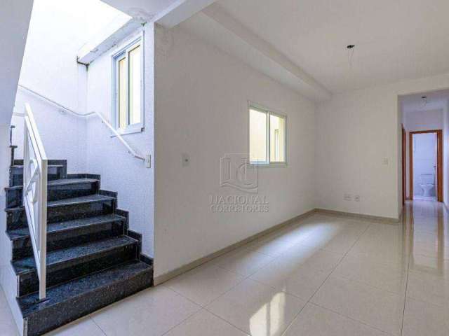 Cobertura com 2 dormitórios à venda, 98 m² por R$ 400.000,00 - Vila Camilópolis - Santo André/SP