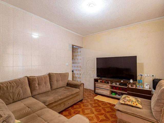 Sobrado com 5 dormitórios à venda, 153 m² por R$ 380.000,00 - Jardim Aclimação - Santo André/SP