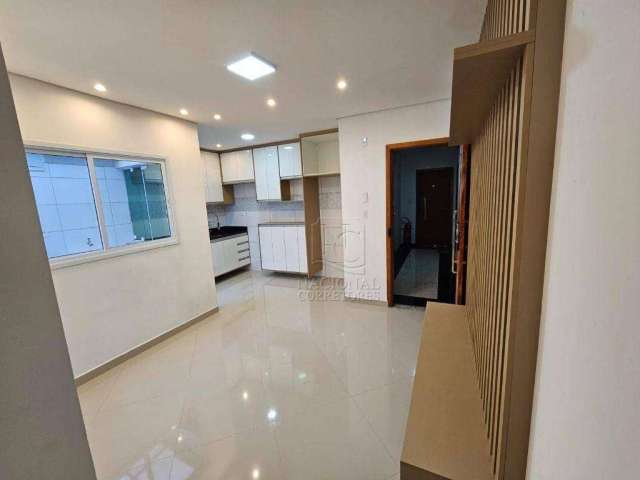 Apartamento com 2 dormitórios à venda, 52 m² por R$ 435.000,00 - Vila Camilópolis - Santo André/SP