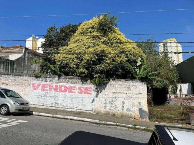 Terreno à venda, 1000 m² por R$ 2.230.000,00 - Osvaldo Cruz - São Caetano do Sul/SP