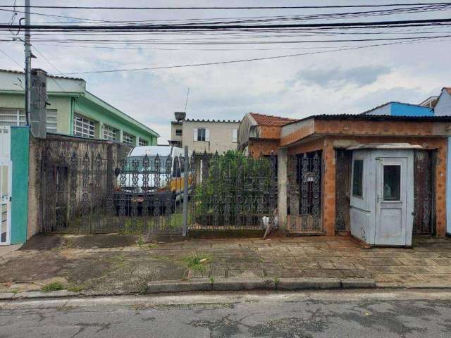 Terreno à venda, 250 m² por R$ 660.000,00 - Parque Erasmo Assunção - Santo André/SP