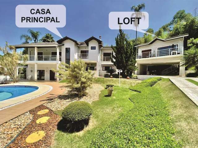 Casa em condomínio fechado com 5 quartos à venda na Cubatão, --, Parque Dom Henrique, Cotia por R$ 3.495.000