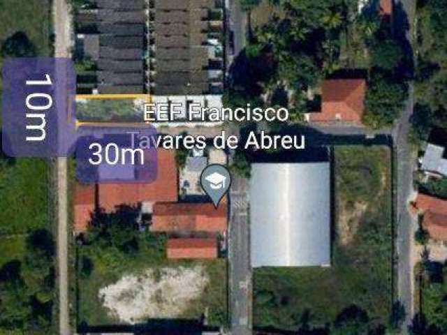 Terreno à venda, 300 m² por R$ 128.000,00 - Encantada - Eusébio/CE
