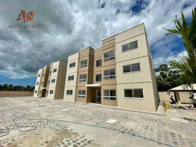 Apartamento com 2 dormitórios à venda, 46 m² por R$ 152.000,00 - Precabura - Eusébio/CE