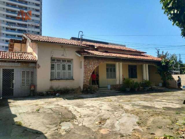 Casa para fins: Residencial ou Comercial à venda, 633 m² por R$ 1.250.000 - Bairro de Fátima - Fortaleza/CE