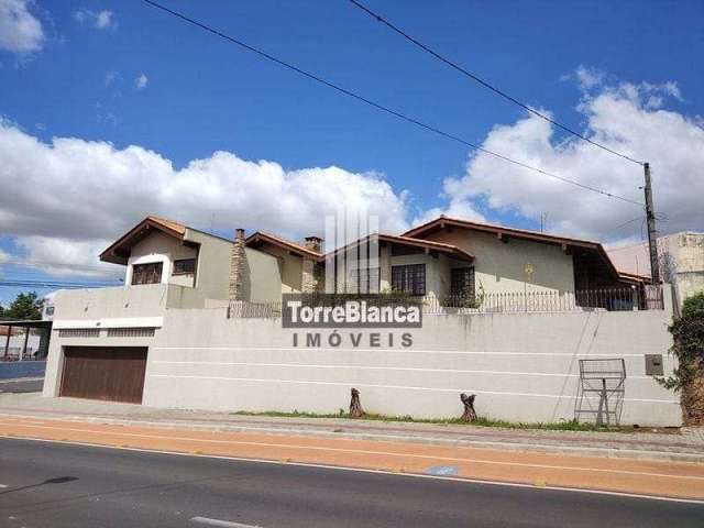 Casa com 4 dormitórios para alugar, 630 m² por R$ 8.000,00/mês - Jardim Carvalho - Ponta Grossa/PR