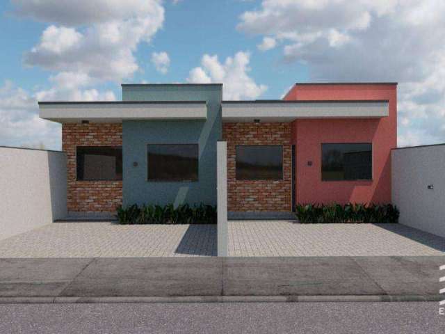 Casa com 2 dormitórios à venda, 75 m² por R$ 240.000,00 - Residencial E Comercial Portal dos Eucaliptos - Pindamonhangaba/SP