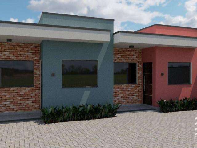 Casa com 2 dormitórios à venda, 75 m² por R$ 240.000,00 - Residencial E Comercial Portal dos Eucaliptos - Pindamonhangaba/SP