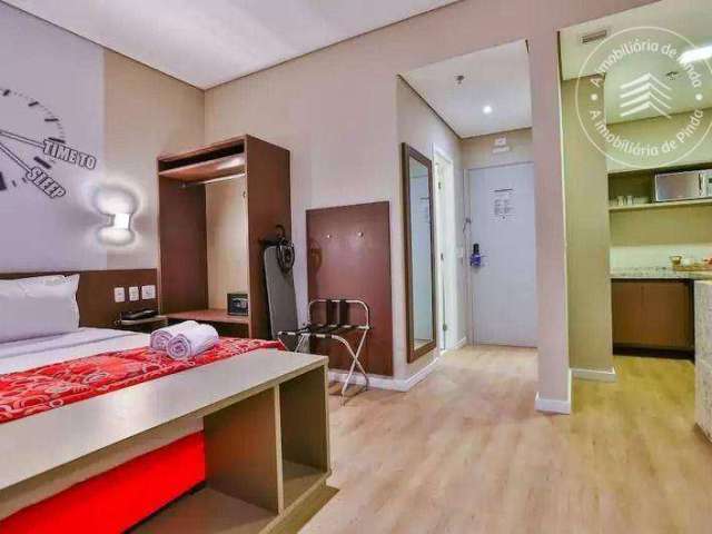Apartamento com 1 dormitório à venda, 18 m² por R$ 220.000,00 - Socorro - Pindamonhangaba/SP
