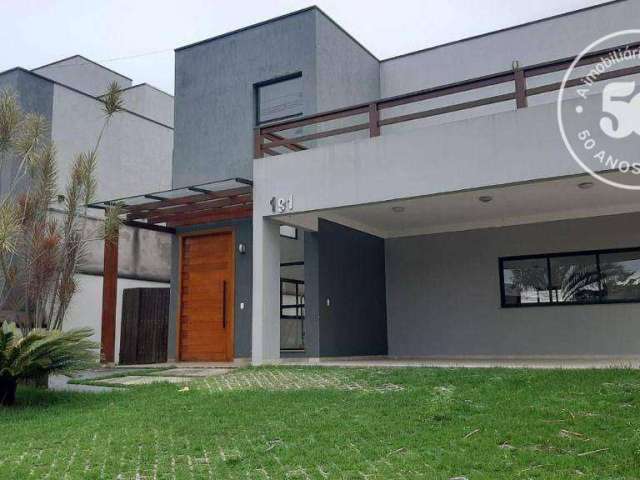 Sobrado com 3 dormitórios, 320 m² - venda por R$ 1.400.000,00 ou aluguel por R$ 6.535,61/mês - Reserva dos Lagos - Pindamonhangaba/SP
