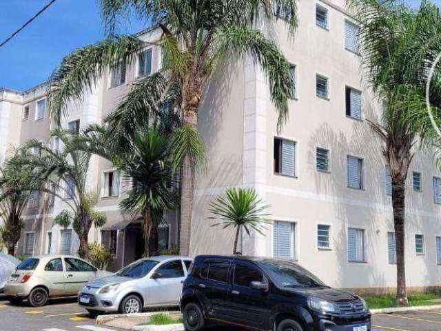 Apartamento com 2 dormitórios para alugar, 45 m² por R$ 1.110,00/mês - Crispim - Pindamonhangaba/SP