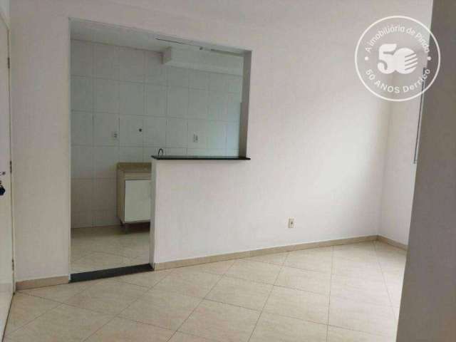 Apartamento com 2 dormitórios à venda, 46 m² por R$ 149.000,00 - Crispim - Pindamonhangaba/SP