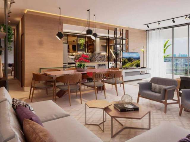 Apartamento alto padrão, com 111,4m², 2 quartos/suítes, à venda no Edifício Ares Residence em Ribeirão Preto/SP I Imobiliária Brioni imóveis