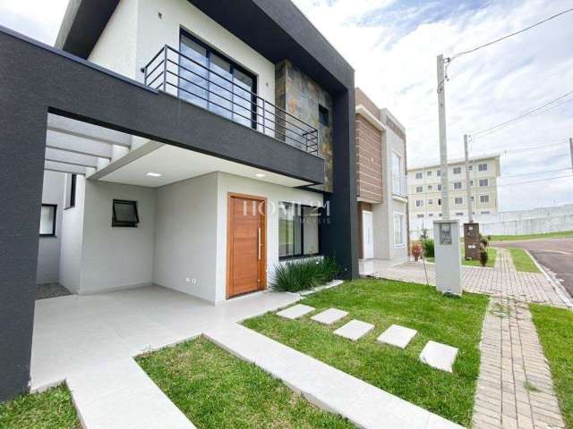 Casa em condomínio fechado com 3 quartos à venda na Rua Ângelo Tozim, 230, Campo de Santana, Curitiba por R$ 589.900