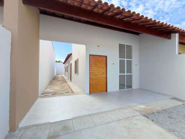 Casa com 3 quartos à venda, 110 m² por R$ 320.000 - Encantada - Eusébio/CE