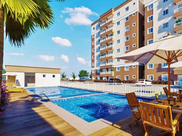 Apartamento com 2 dormitórios à venda, 51 m² por R$ 247.115,99 - Guaribas - Eusébio/CE