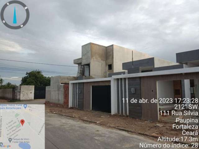 Casa com 3 quartos à venda, 107 m² por R$ 445.000 - Messejana - Fortaleza/CE