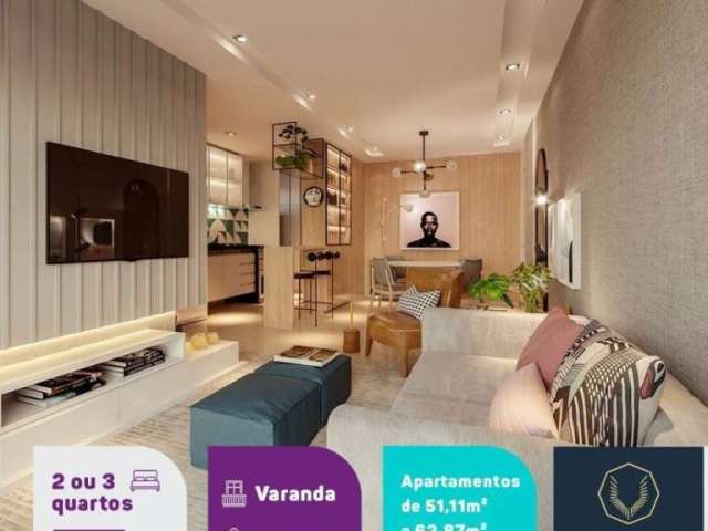 Apartamento com 2 dormitórios à venda, 51 m² por R$ 319.000,00 - Cambeba - Fortaleza/CE