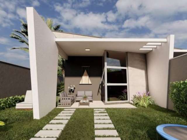 Casa com 3 quartos à venda, 103 m² por R$ 345.000 - Timbu - Eusébio/CE