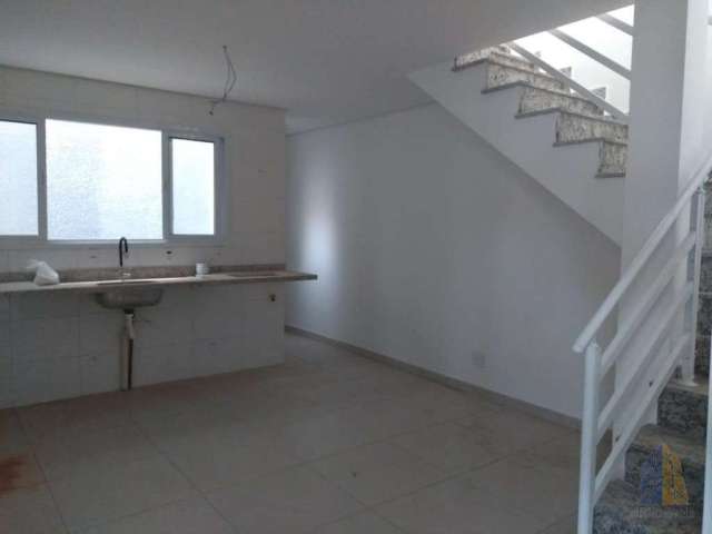 Cobertura com 2 dormitórios à venda, 110 m²  -  2 vagas Vila Pires - Santo André/SP