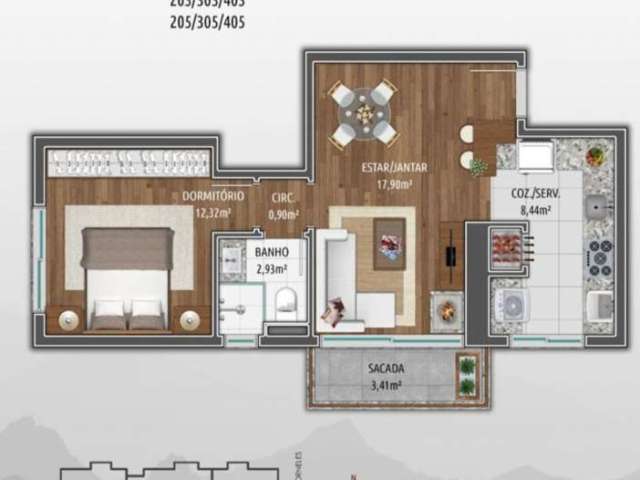 Apartamento com 1 quarto à venda na Rua General Ernesto Dornelles, 1037, Centro, Canela, 62 m2 por R$ 510.000