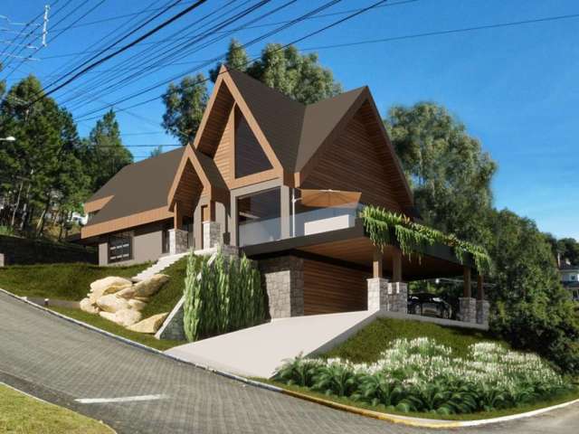Casa com 3 quartos à venda na GENTIL BONATO ESQUINA RUA FRANCISCO ALEXANDRE ZATT, 160, Vale das Colinas, Gramado, 440 m2 por R$ 2.700.000