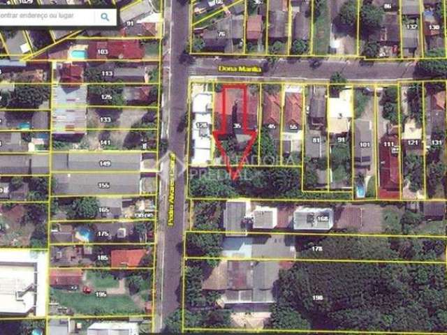 Terreno em condomínio fechado à venda na Rua Pedro Álvares Cabral, 158, Nossa Senhora das Graças, Canoas, 935 m2 por R$ 900.000
