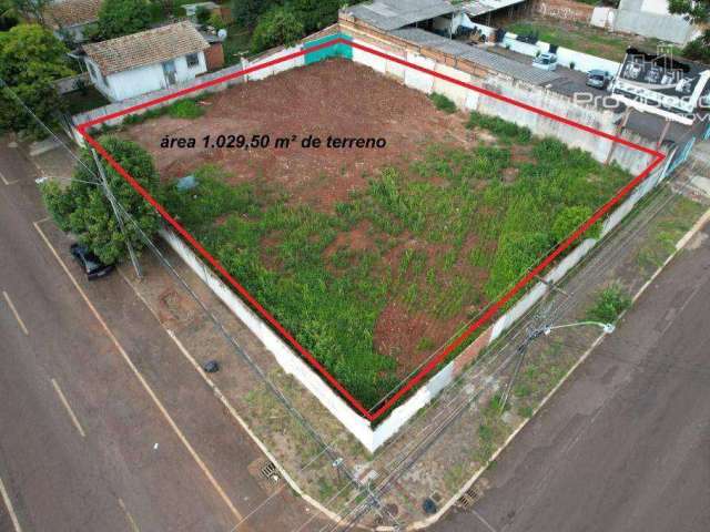 Terreno à venda, 1029 m² por R$ 2.700.000,00 - Parque São Paulo - Cascavel/PR