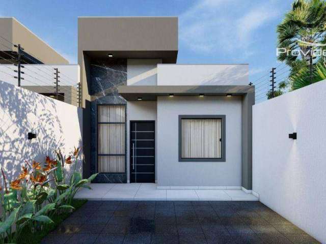 Casa com 3 dormitórios à venda por R$ 398.000 - Brasmadeira - Cascavel/PR