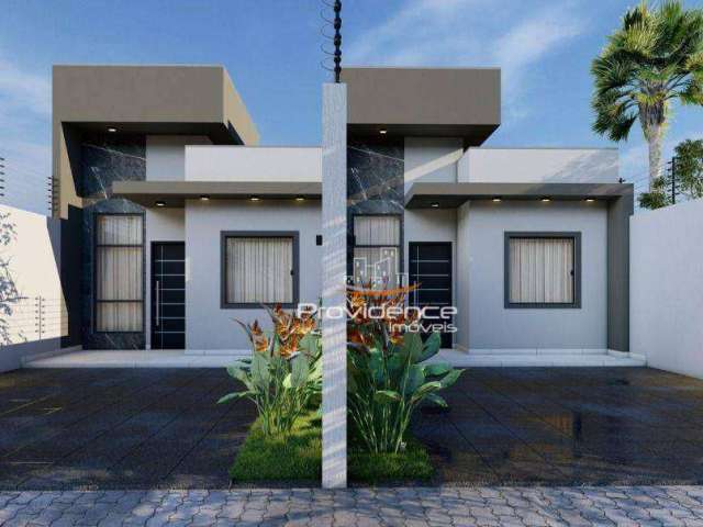 Casa com 2 dormitórios à venda, 60 m² por R$ 350.000,00 - Positano - Cascavel/PR