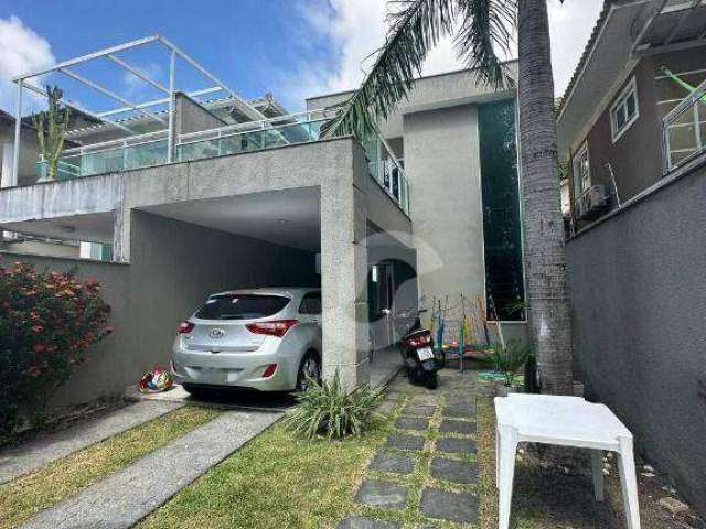 Casa com 3 dormitórios, 139 m² - venda por R$ 765.000,00 ou aluguel por R$ 3.784,33/mês - Piratininga - Niterói/RJ