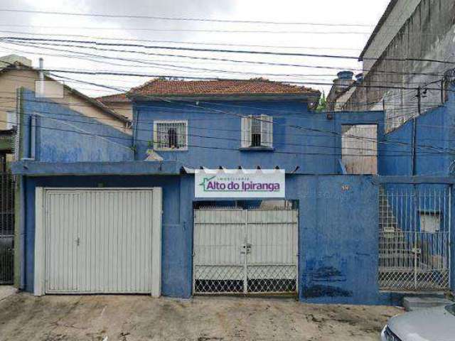 Terreno à venda com 02 casas , 300 m² por R$ 790.000 - Sacomã - São Paulo/SP