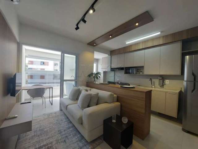 Apartamento com 1 quarto para alugar na Rua Pedro Antônio Ruiz, Vila Aviação, Bauru, 41 m2 por R$ 2.900