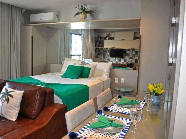 Apartamento com 1 quarto à venda, 31 m² por R$ 600.000 - Ponta Verde - Maceió/AL- Ed. Time