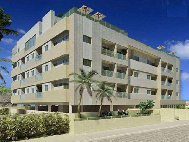 Apartamento com 2 dormitórios à venda, 56 m² por R$ 359.000,00 - Ponta de Matos - Cabedelo/PB
