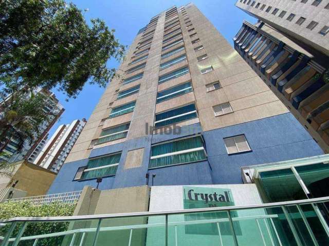 Apartamento com 3 dormitórios para alugar, 82 m² por R$ 2.400/mês - Edifício Crystal Place - Londrina/PR