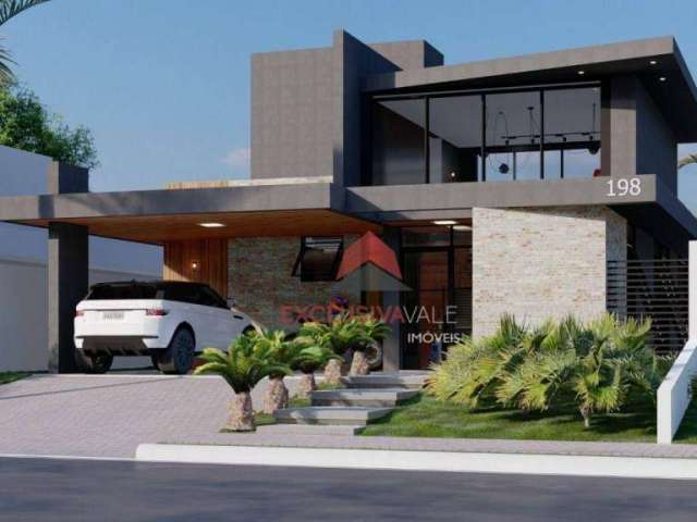 Casa com 3 dormitórios para alugar, 184 m² por R$ 7.963,33/mês - Condomínio Terras do Vale - Caçapava/SP