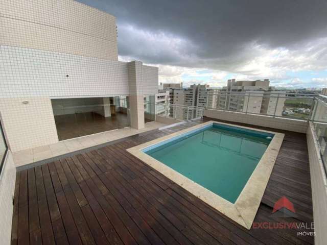 Cobertura, 288 m² - venda por R$ 3.000.000,00 ou aluguel por R$ 13.560,00/mês - Vila Ema - São José dos Campos/SP