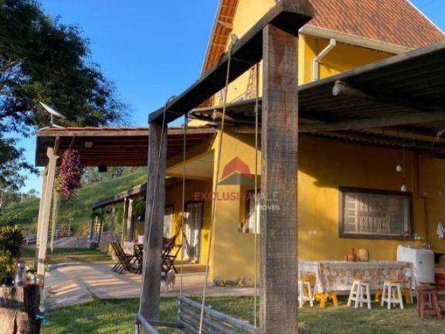 Chácara com 3 dormitórios à venda, 4000 m² por R$ 310.000,00 - Zona Rural - Natividade da Serra/SP