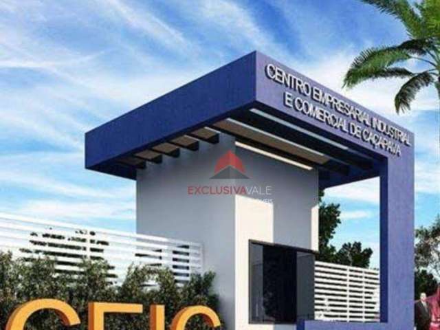 Terreno à venda, 1000 m² por R$ 700.000,00 - Centro Empresarial Industrial e Comercial de Caçapava - CEIC - Caçapava/SP
