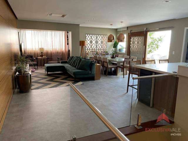 Cobertura com 3 dormitórios, 220 m² - venda por R$ 1.890.000,00 ou aluguel por R$ 13.350,00/mês - Jardim Aquarius - São José dos Campos/SP