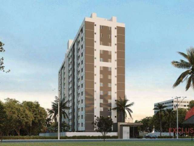 Apartamento com 2 dormitórios à venda, 51 m² por R$ 315.000,00 - Parque Residencial Flamboyant - São José dos Campos/SP