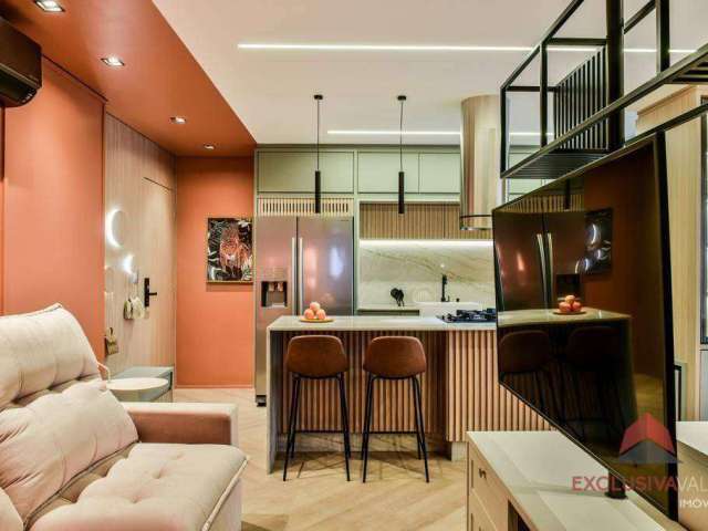 Apartamento, 65 m² - venda por R$ 630.000,00 ou aluguel por R$ 3.920,00/mês - Parque Industrial - São José dos Campos/SP