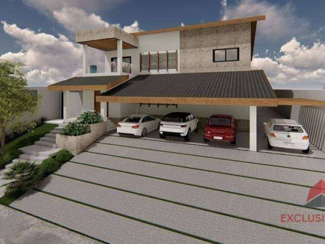 Casa à venda, 450 m² por R$ 4.900.000,00 - Condomínio Reserva do Paratehy - São José dos Campos/SP